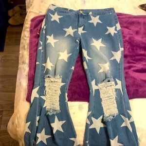 BIBI Bellbottom jeans Size L